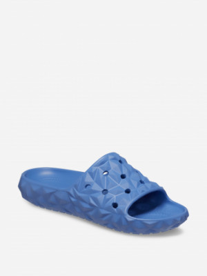 Шлепанцы женские Crocs Classic Geometric Slide V2, Синий